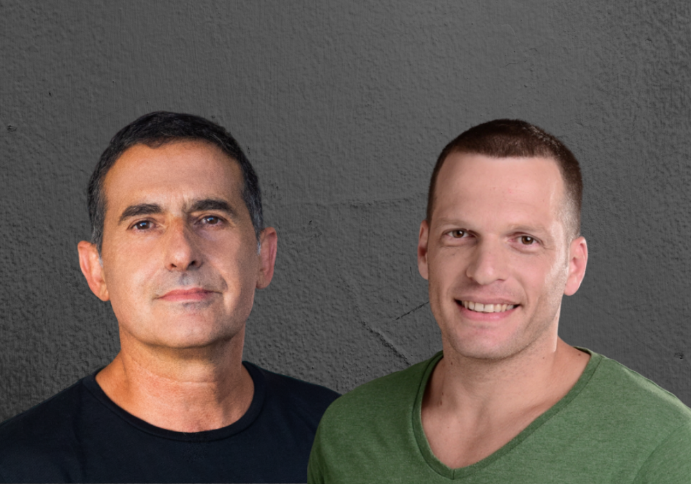 אורי רוזן (מימין) ואבי אטיאס