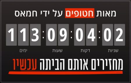שעון העצר להחזרת החטופים